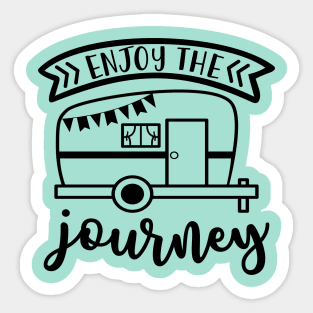 Enjoy the Journey Camping RV Sticker